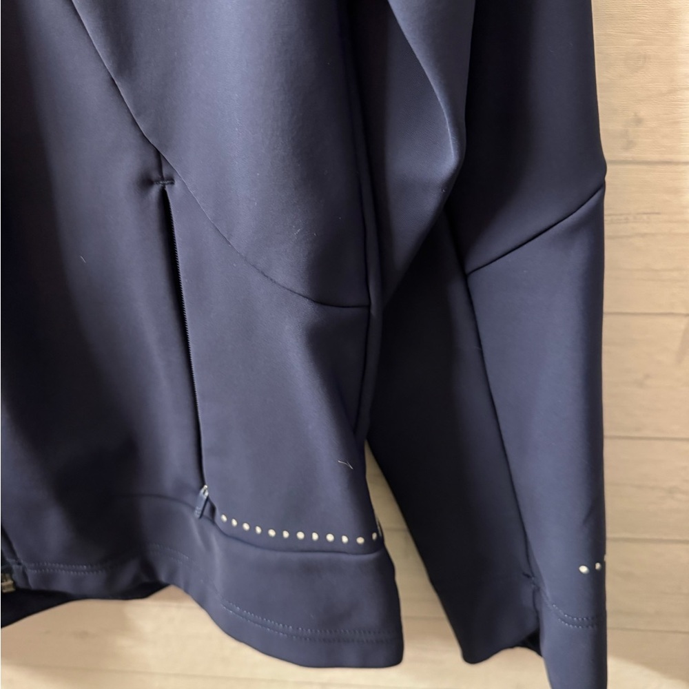 Sweaty Betty Navy Active Jacket with reflective Trim